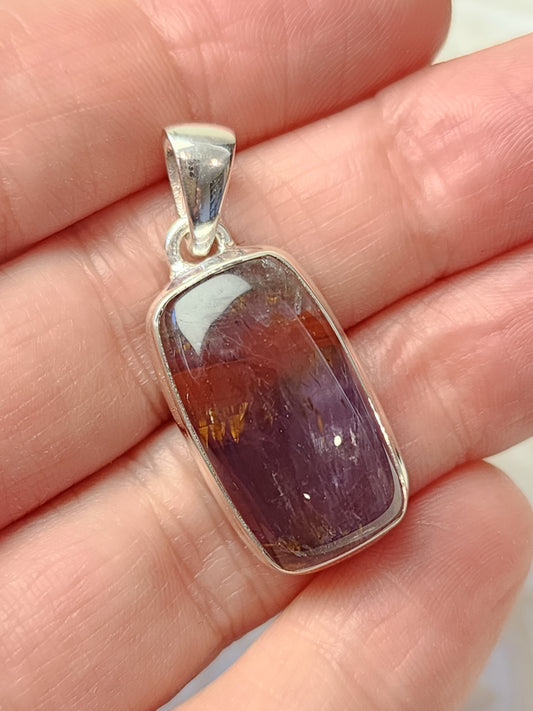Cacoxenite Stirling Silver S925 Pendant