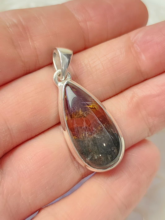 Cacoxenite Stirling Silver S925 Pendant
