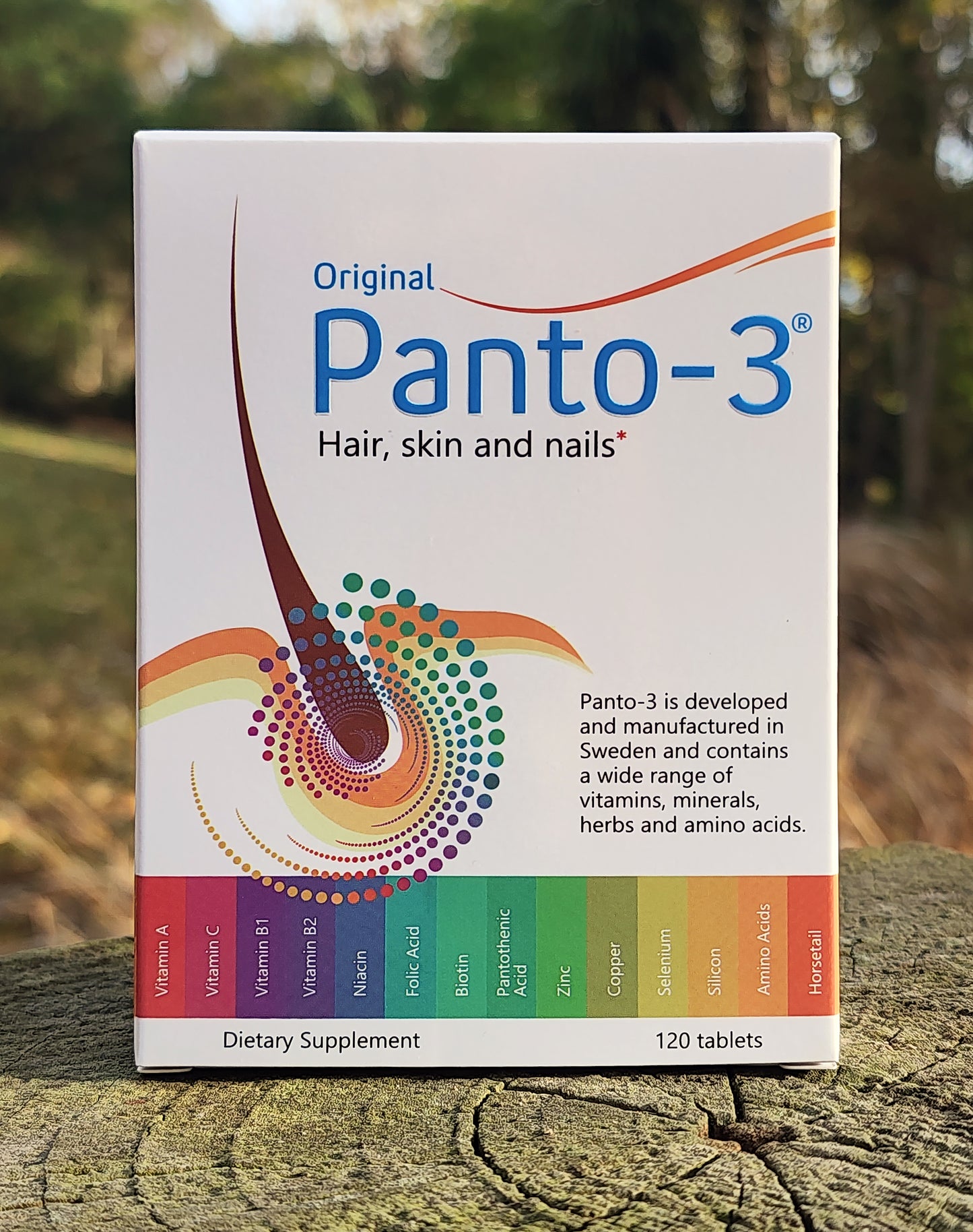 Panto-3 Hair, Skin and Nails 120 tablets