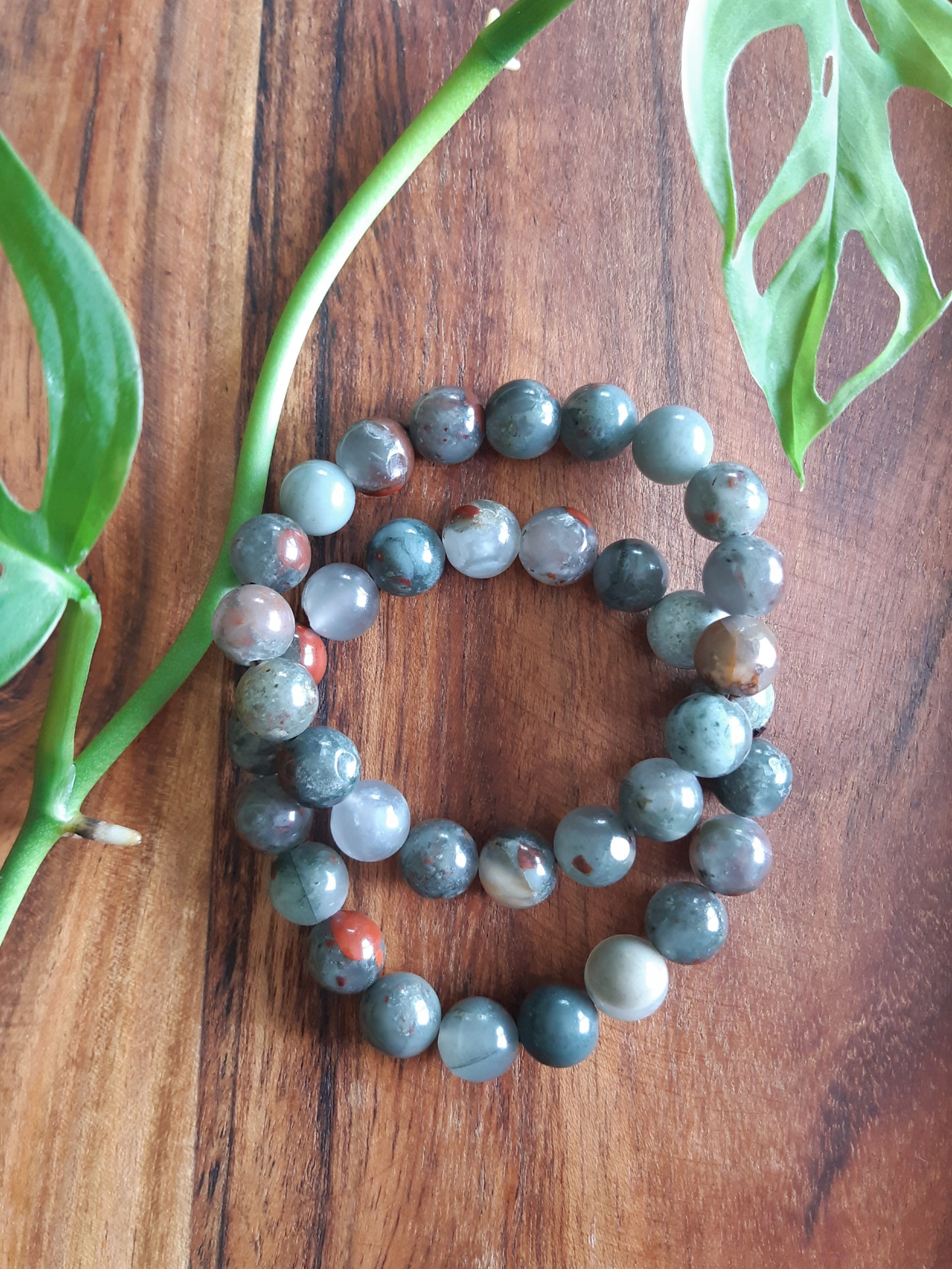 African Bloodstone Bracelet