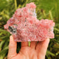 Rhodochrosite Specimen with Fluorite, Quartz and Pyrite