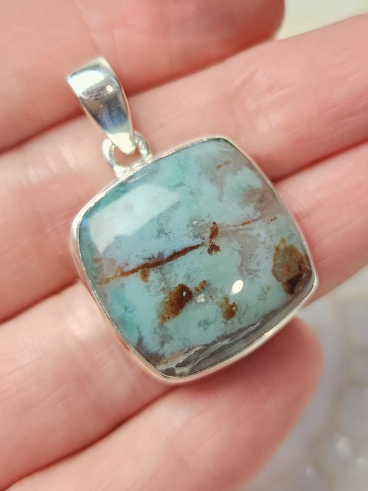 Chrysoprase Stirling Silver S925 Pendant