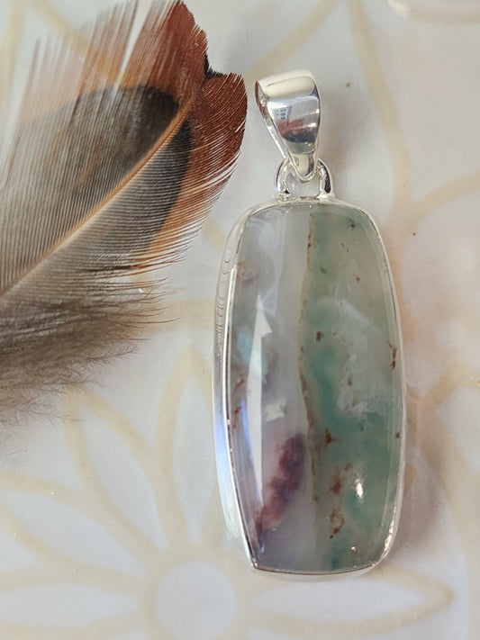 Chrysoprase Stirling Silver S925 Pendant