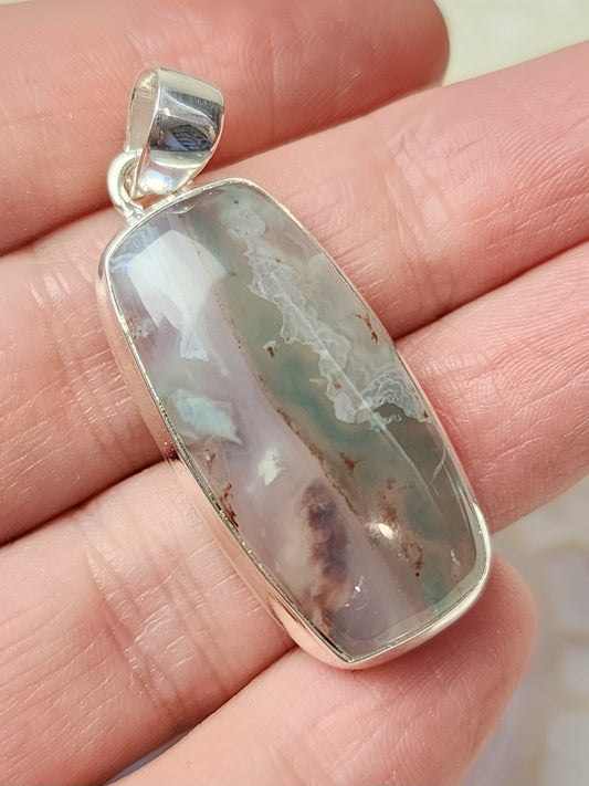 Chrysoprase Stirling Silver S925 Pendant