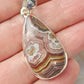 Laguna Agate Stirling Silver S925 Pendant