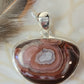 Laguna Agate Stirling Silver S925 Pendant