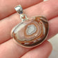 Laguna Agate Stirling Silver S925 Pendant