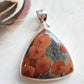 Peanut Obsidian Stirling Silver S925 Pendant