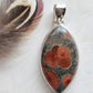 Peanut Obsidian Stirling Silver S925 Pendant