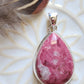 Pink Thulite Stirling Silver S925 Pendant