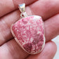 Pink Thulite Stirling Silver S925 Pendant