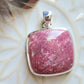 Pink Thulite Stirling Silver S925 Pendant