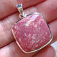 Pink Thulite Stirling Silver S925 Pendant