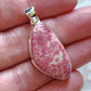 Pink Thulite Stirling Silver S925 Pendant