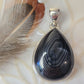 Psilomelane Stirling Silver S925 Pendant