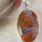 Seam Agate Stirling Silver S925 Pendant