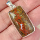 Seam Agate Stirling Silver S925 Pendant