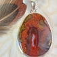 Seam Agate Stirling Silver S925 Pendant