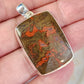 Seam Agate Stirling Silver S925 Pendant