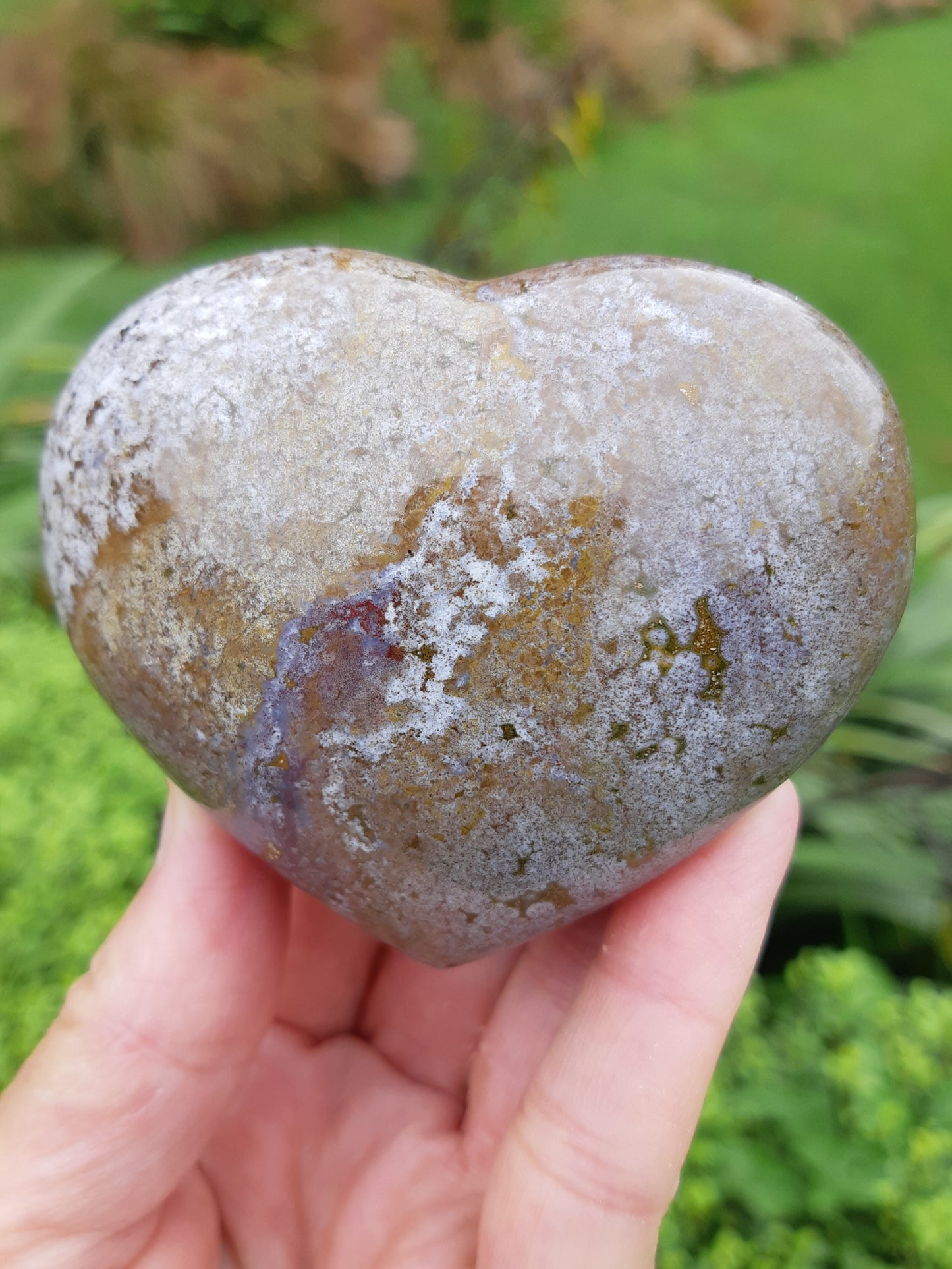 Ocean Jasper Heart