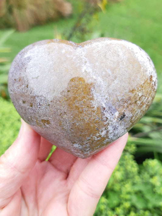 Ocean Jasper Heart