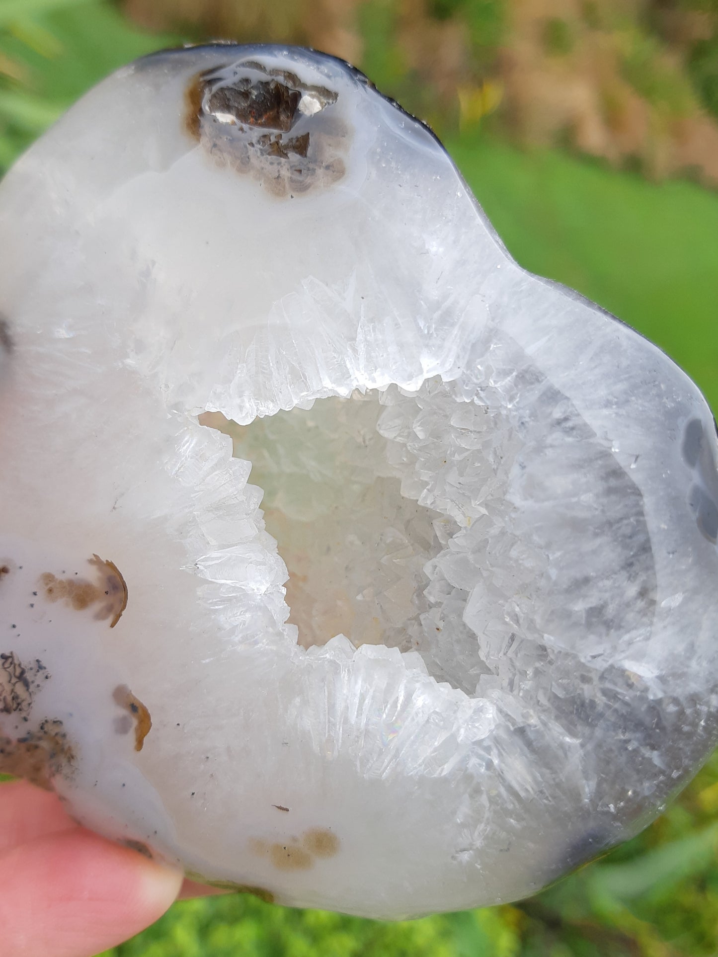 Quartz / Agate Heart