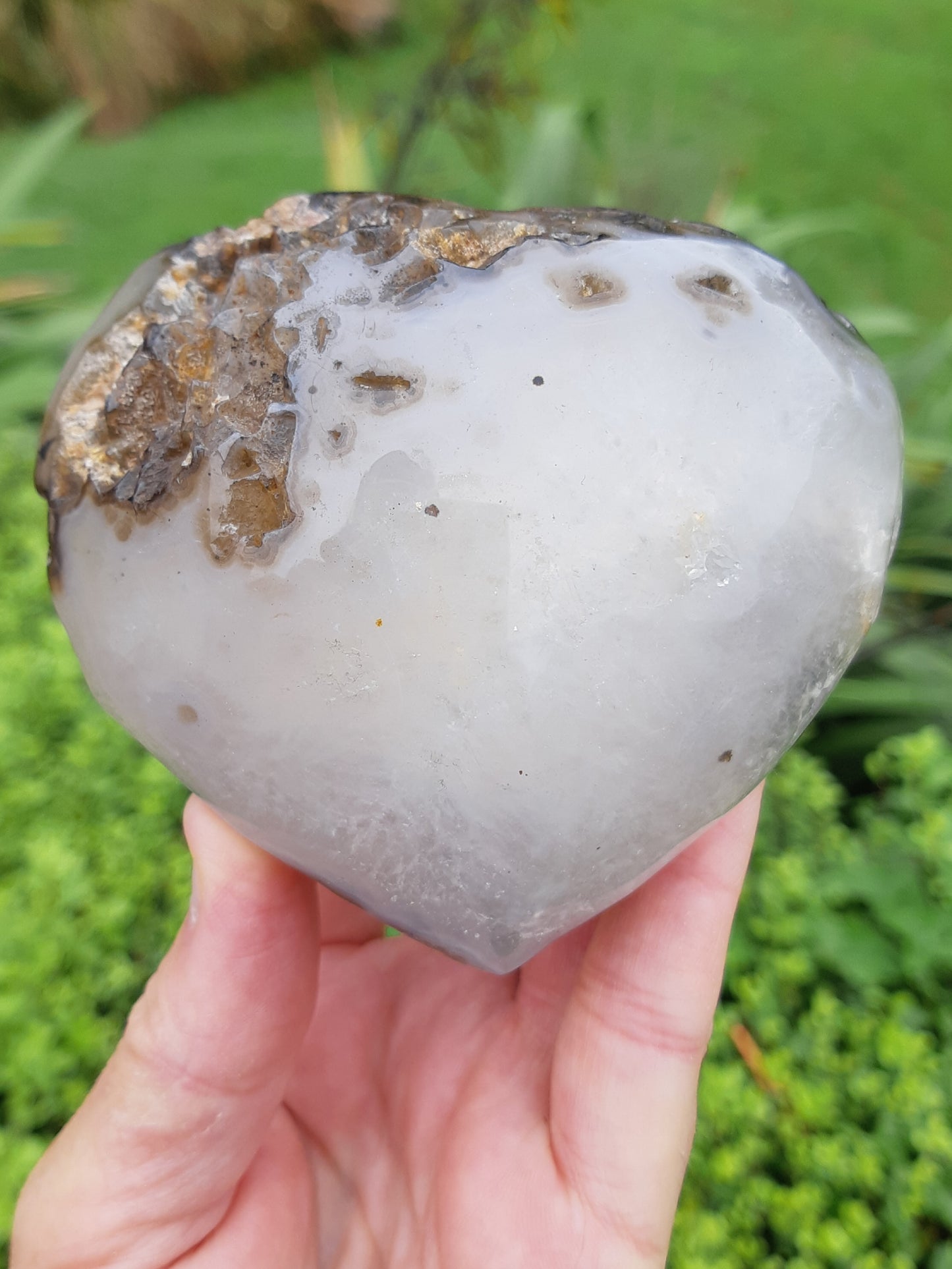 Quartz / Agate Heart