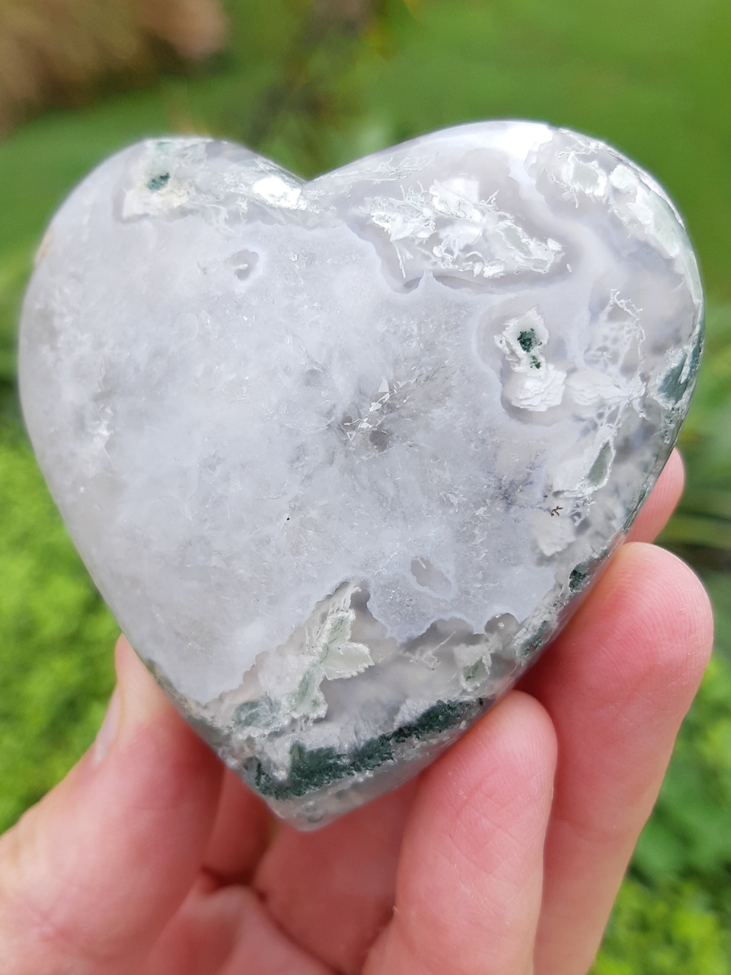 Quartz / Agate Heart