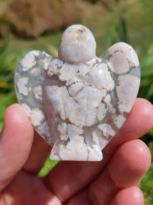 Flower Agate Angel