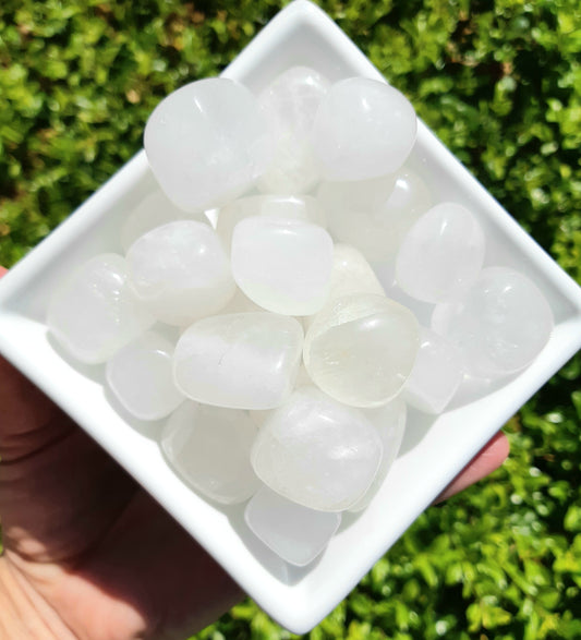 Clear Quartz Tumbles