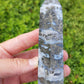 Agate Pyrite Point