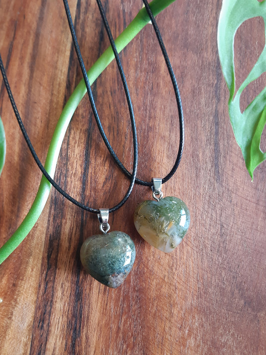 Moss Agate Necklace