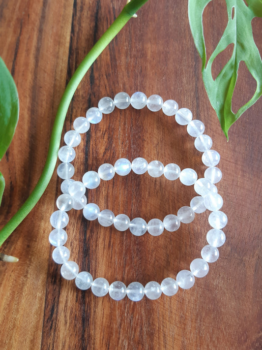 Rainbow Moonstone Bracelet