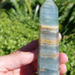 Blue Banded Calcite Point