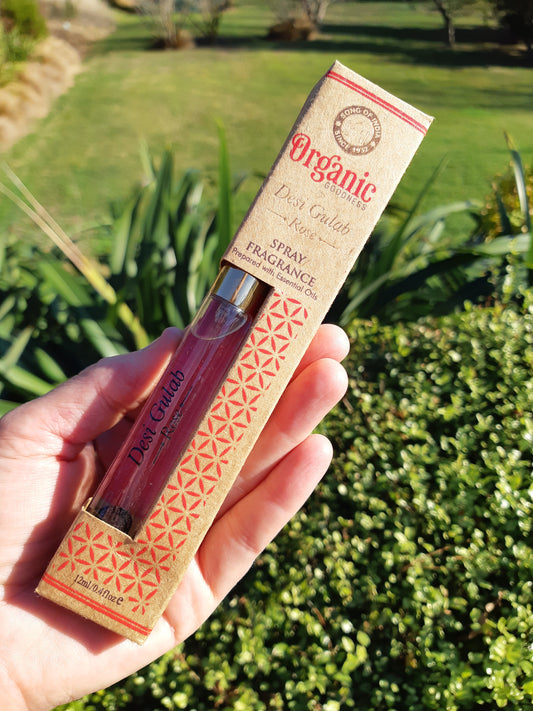 Organic Goodness Spray Fragrance - Desi Gulab Rose