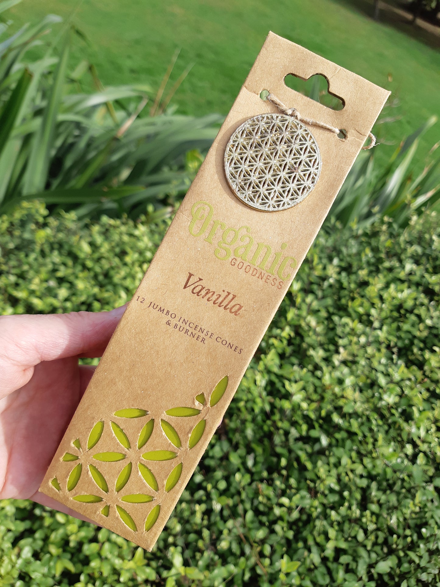 Organic Goodness Incense Cone - Vanilla