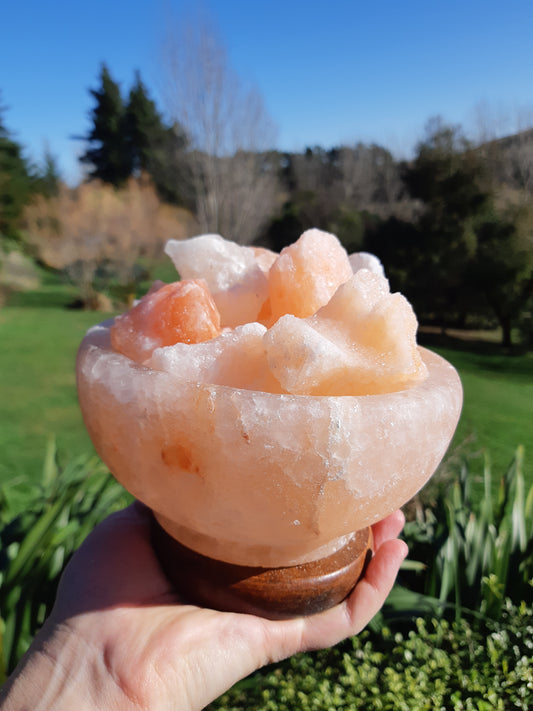 Himalayan Salt Lamp Bowl Of Fire