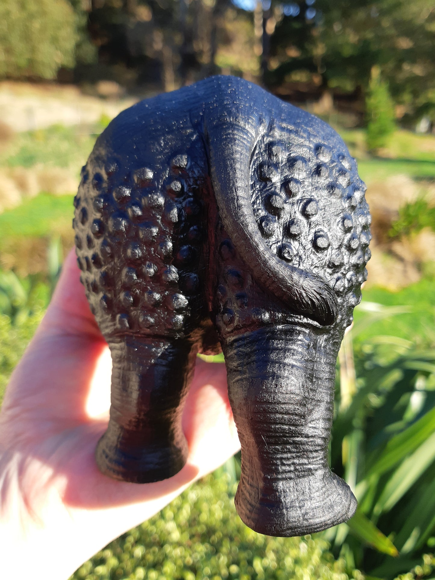 Black Obsidian Rhinoceros