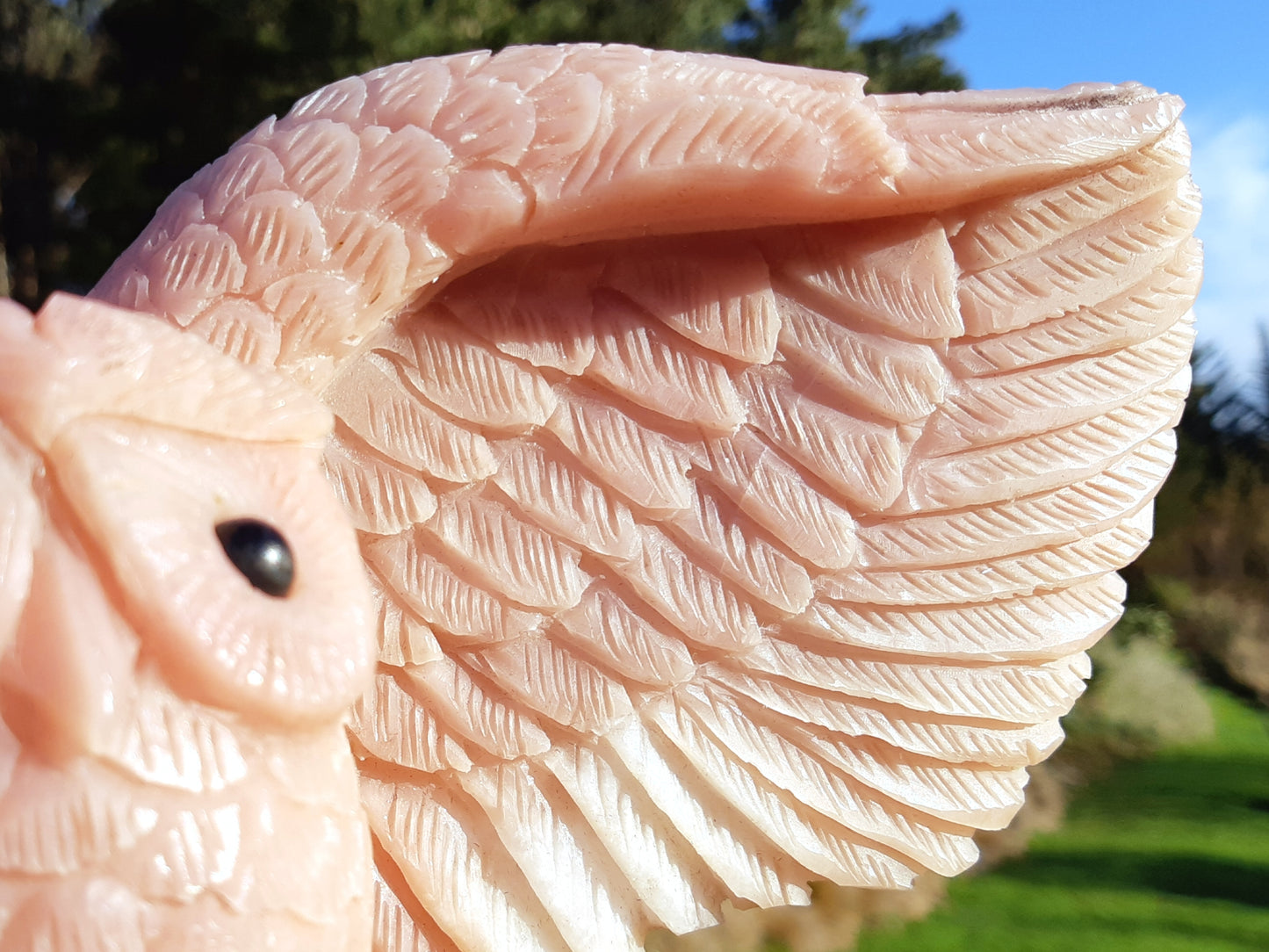 Pink Opal Owl