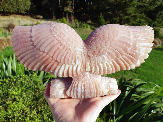 Pink Opal Owl