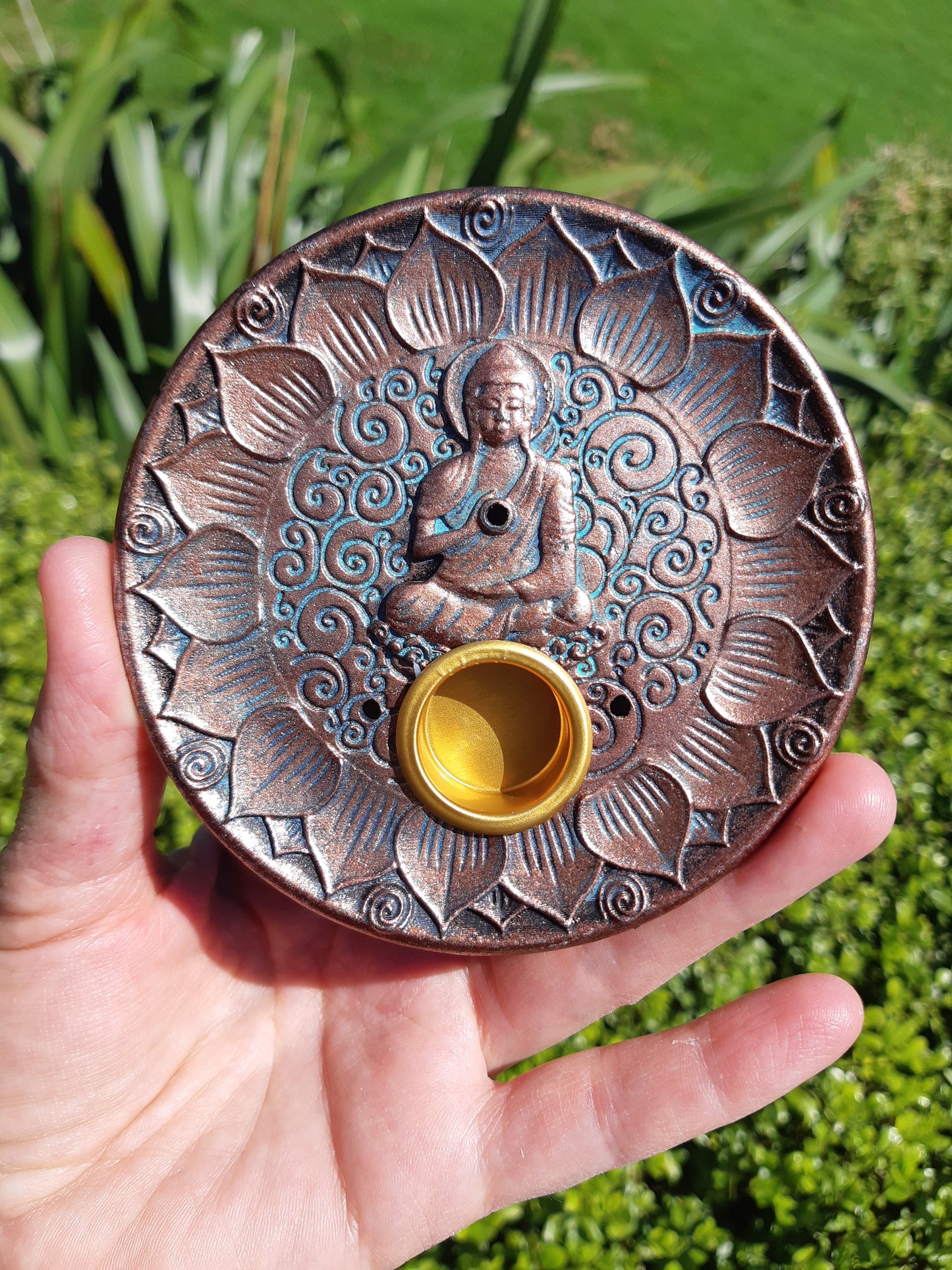 Buddha Incense & Cone Holder