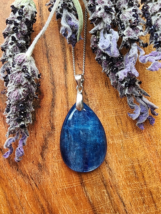 Blue Kyanite Necklace